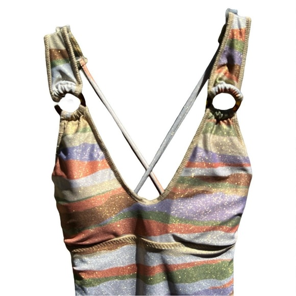 🌻NEW w/tags BECCA Canyon View Londyn One-Piece Swimsuit | Size Small - Picture 5 of 12